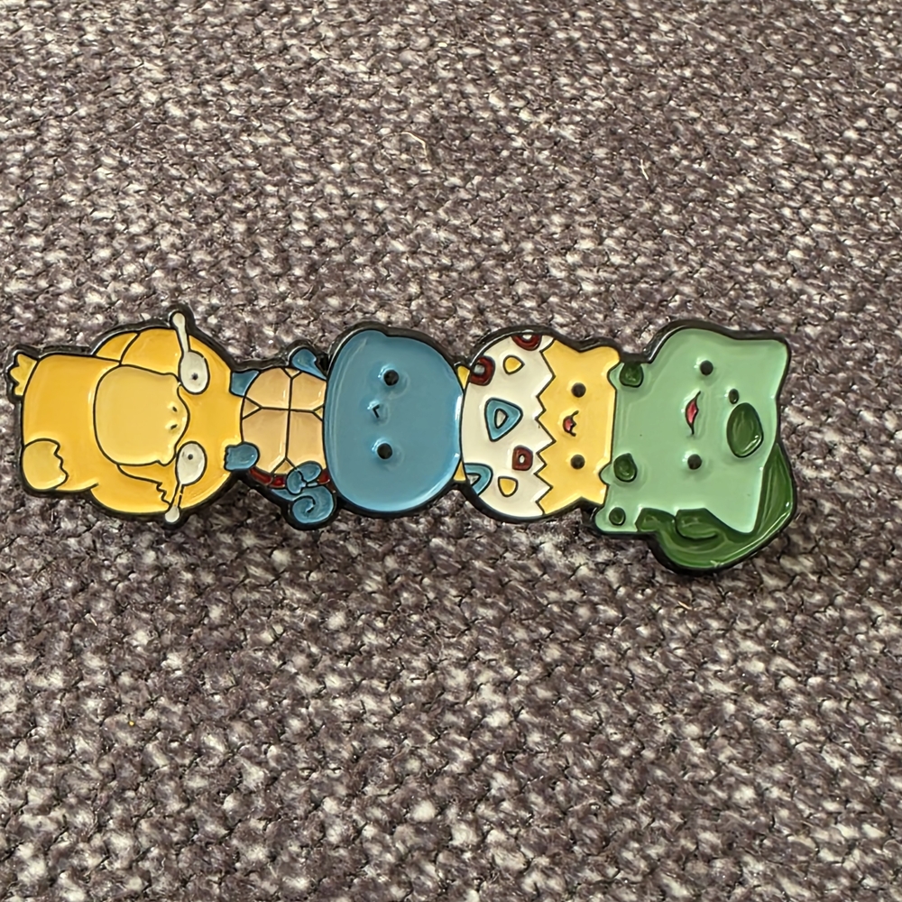 Colorful Character Hair Clip